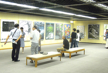 第21回京都墨彩画壇展の様子12