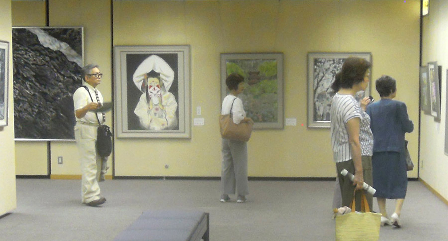 第21回京都墨彩画壇展の様子16
