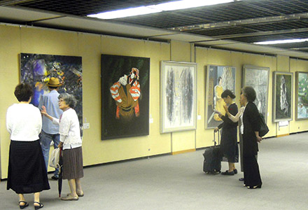 第21回京都墨彩画壇展の様子18